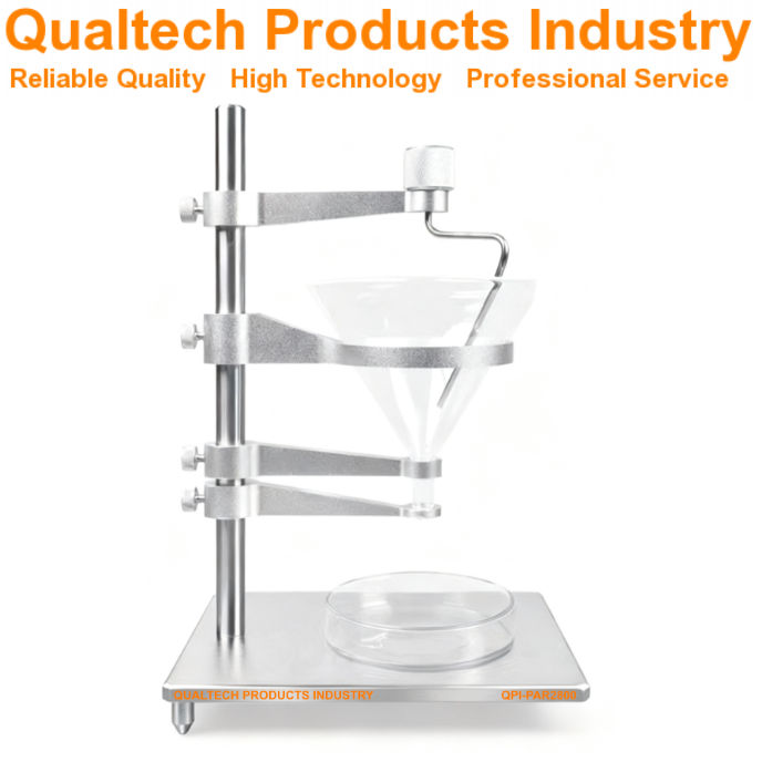 Powder Angle of Repose Tester Glass Funnel Powder Angle of Repose Tester Glass Funnel