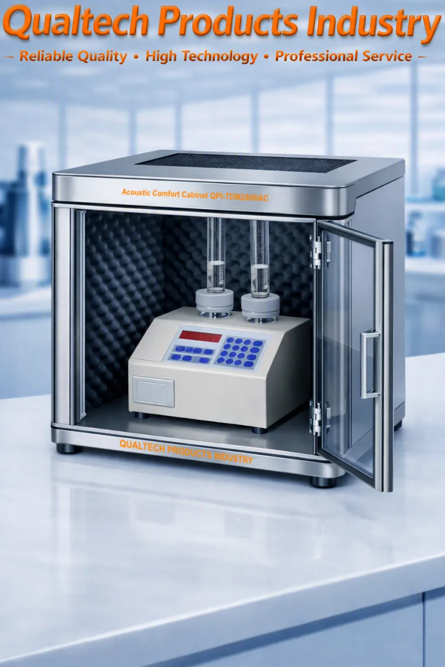 Noise Cancellation Cabinet for Tap Density Meter Noise Cancellation Cabinet for Tap Density Meter
